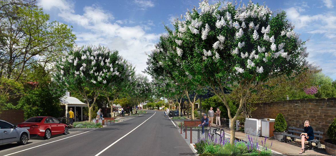 Horrocks Hwy main street photomontage