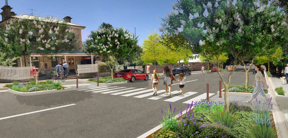 St Vincent Street pedestrian crossing