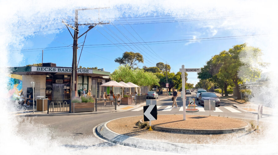 What the corner of Winston Avenue and Richmond Avenue could look like over time.