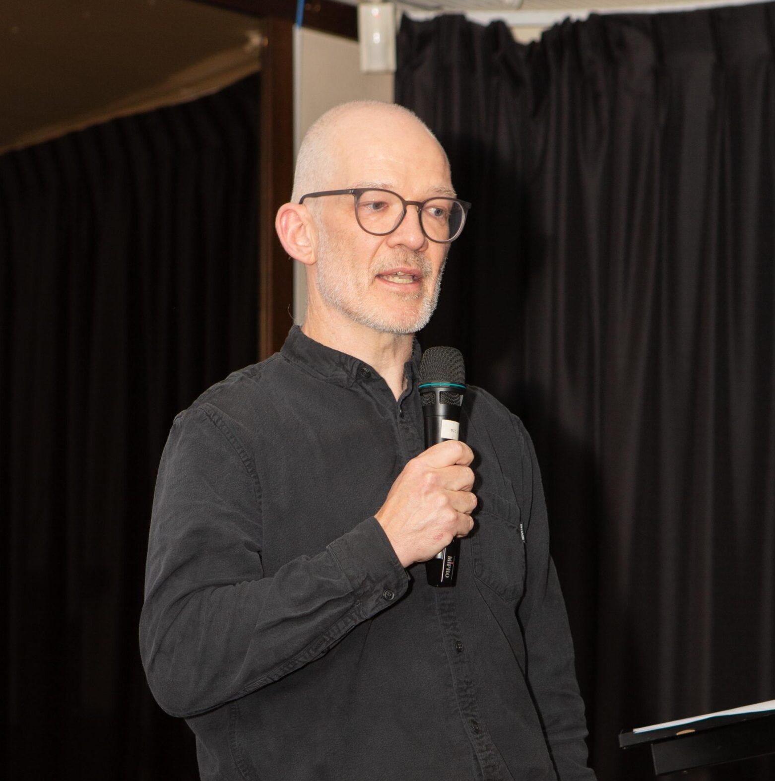 Michael at Waikerie main street forum