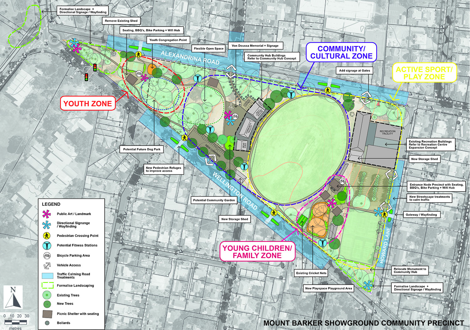 P7114 Draft Mt Barker Showground Masterplan 14May15