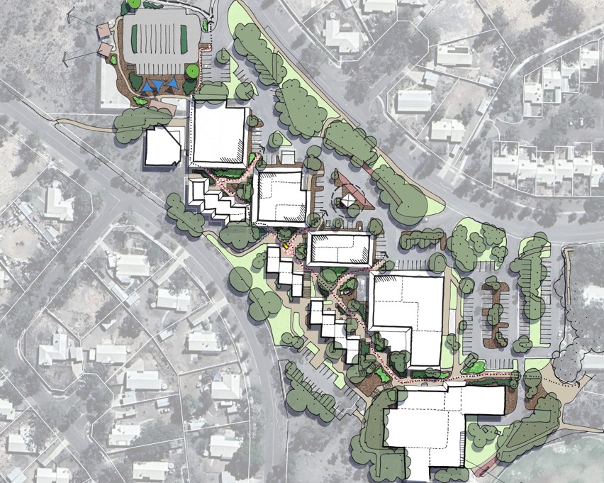 Leigh Creek town centre concept plan