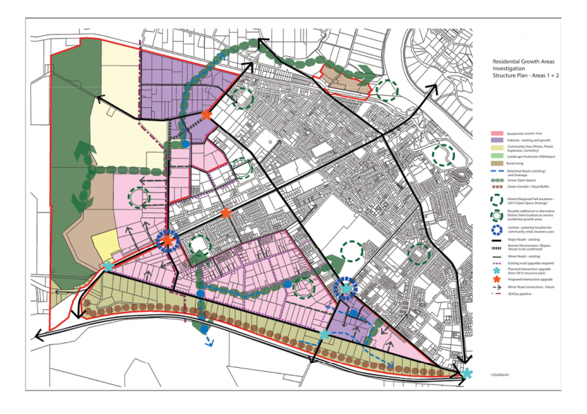 Illustrated masterplan